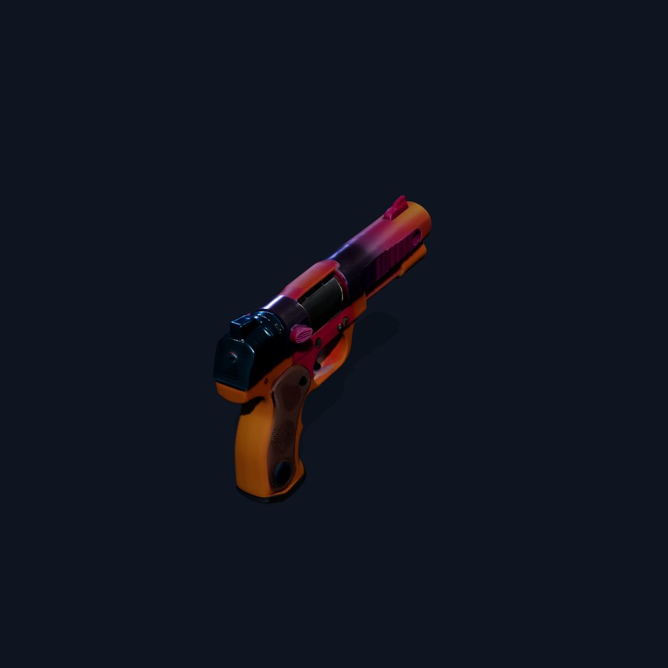 Vibrant Toy Blaster model pack