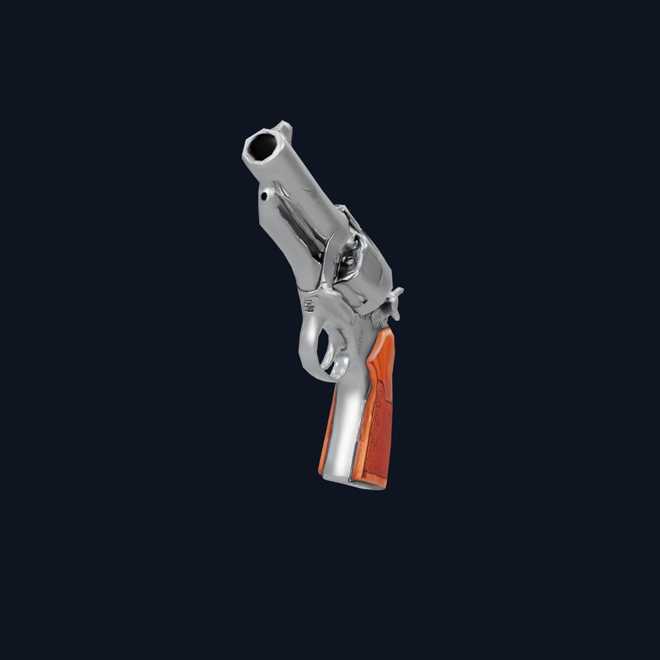 Classic Revolver Steel model pack