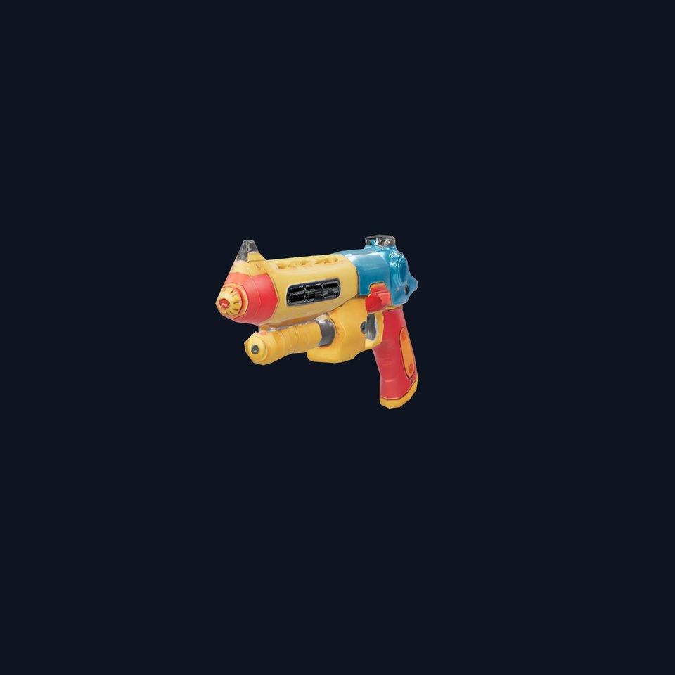 Vibrant Toy Blaster model pack