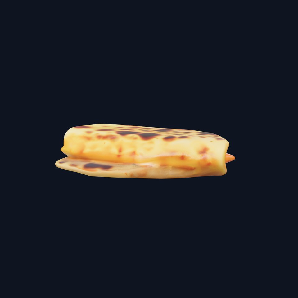 Cheesy Quesadilla model pack
