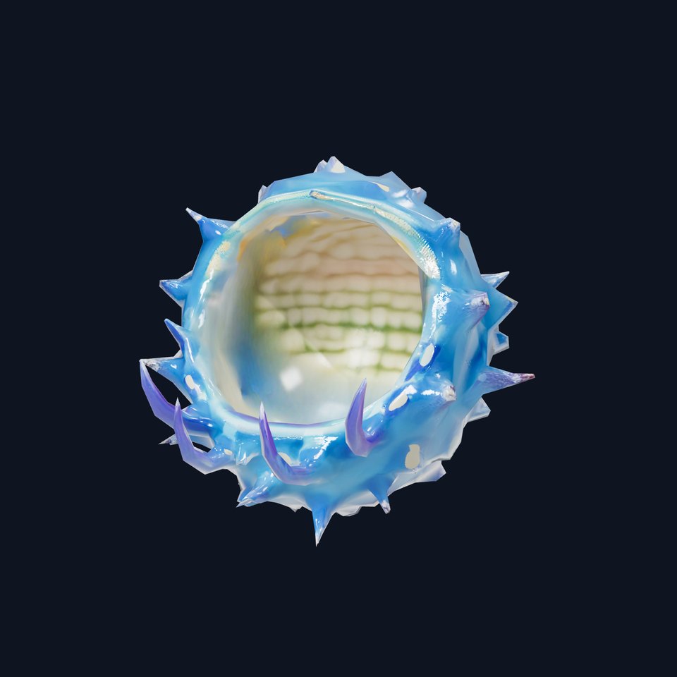 Spiked Blue Shell model pack