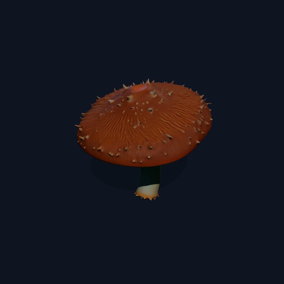 Spiky Mushroom model pack