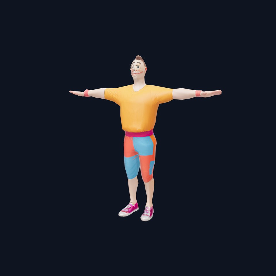 Colorful Casual Character model pack