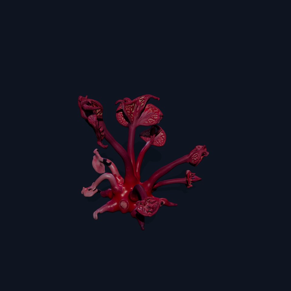 Mystical Pink Flora model pack viewer poster