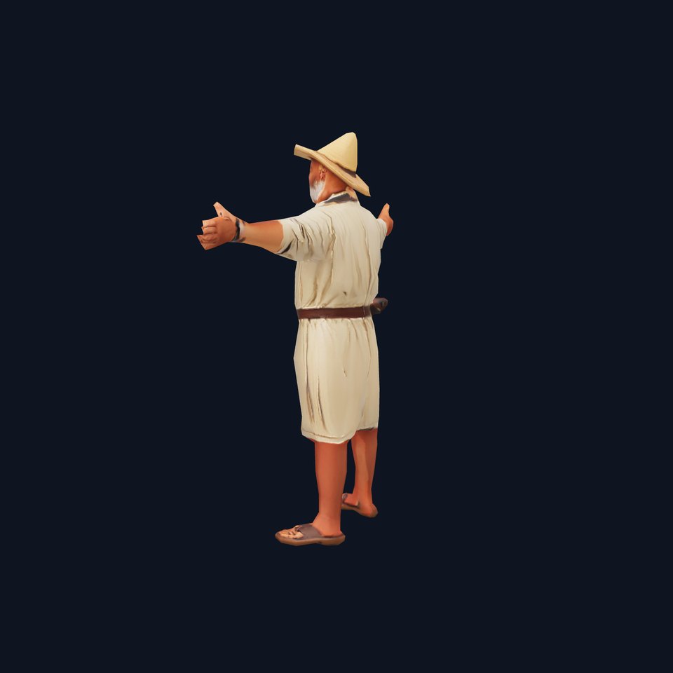 Elder Explorer Adventurer model pack