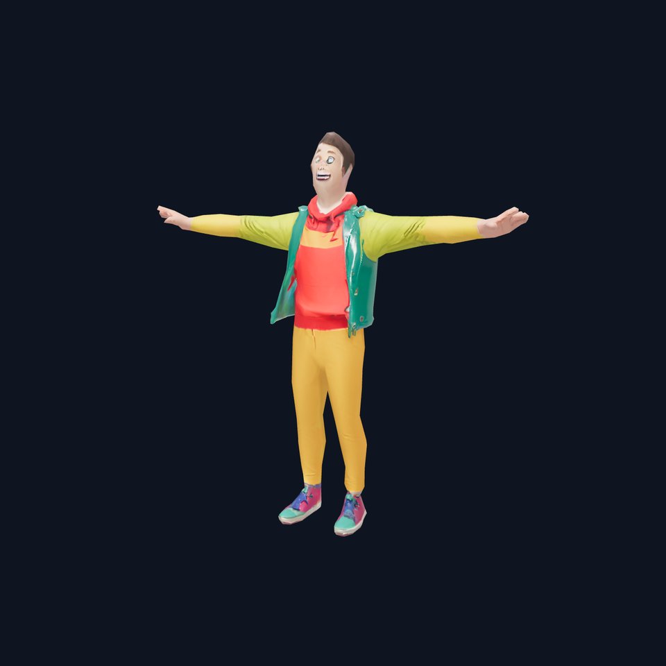 Vibrant Character Outfit model pack viewer poster