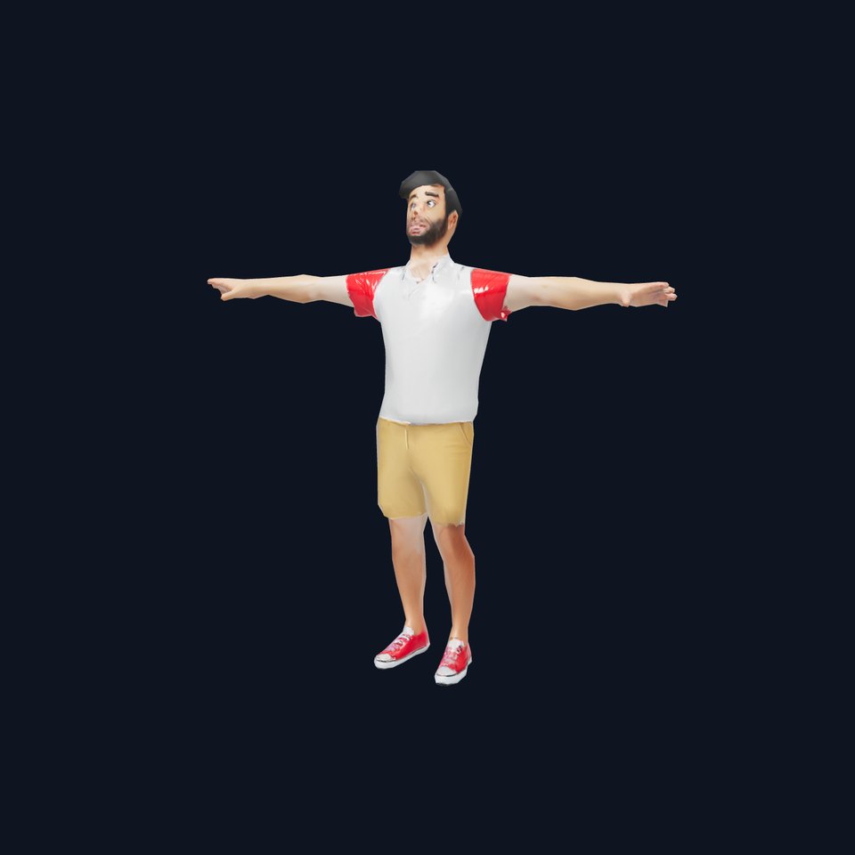 Colorful Casual Outfit model pack