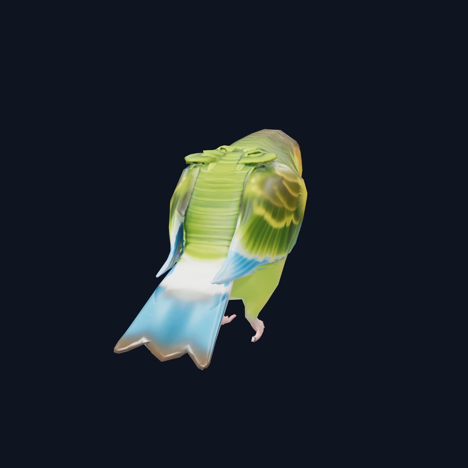 Colorful Parrot model pack