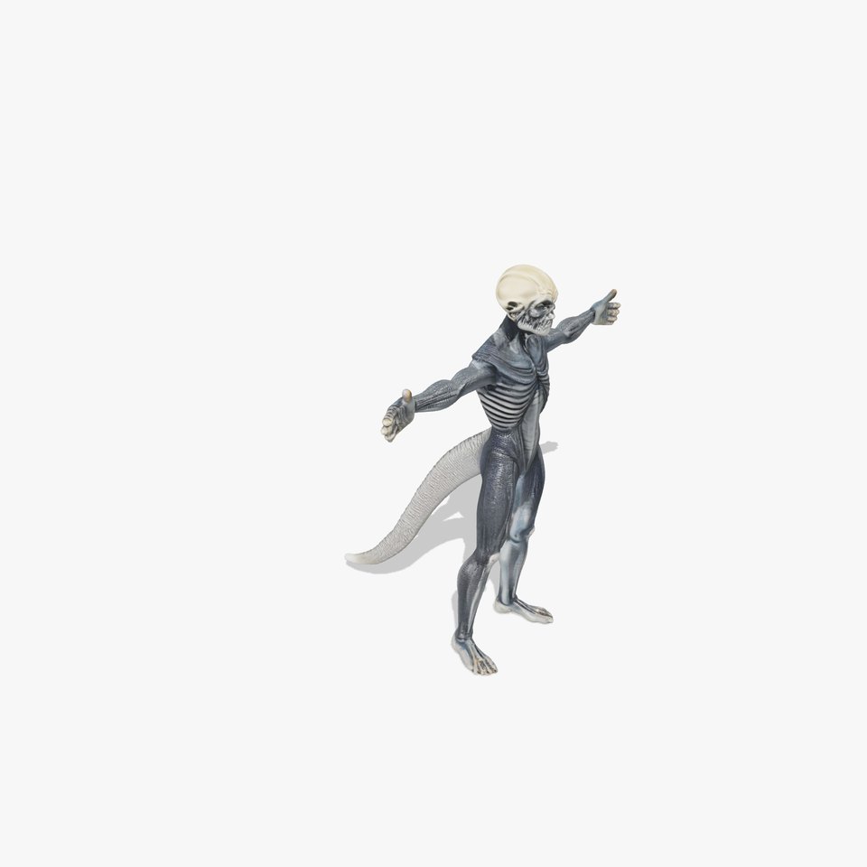 Alien Creature model pack viewer poster