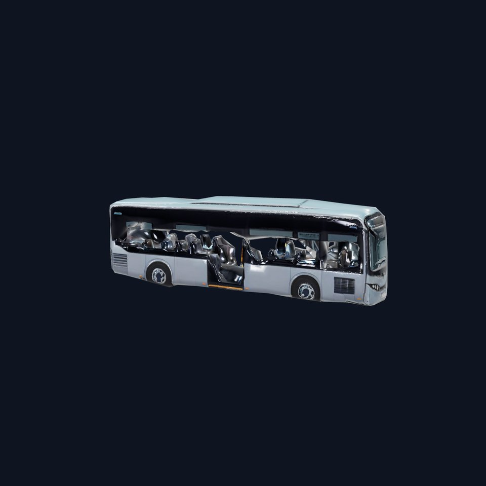 Sleek Urban Bus model pack