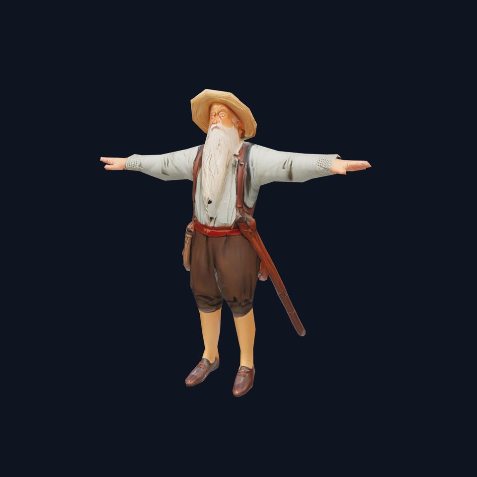 Vintage Explorer Character model pack