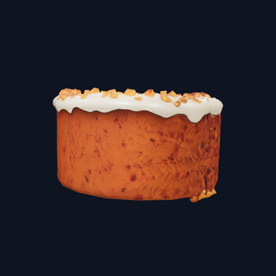 Delicious Carrot Cake model pack