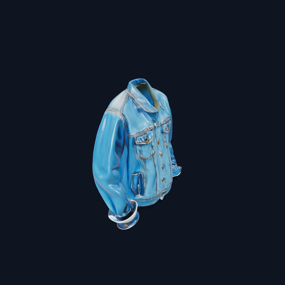 Denim Jacket Classic model pack