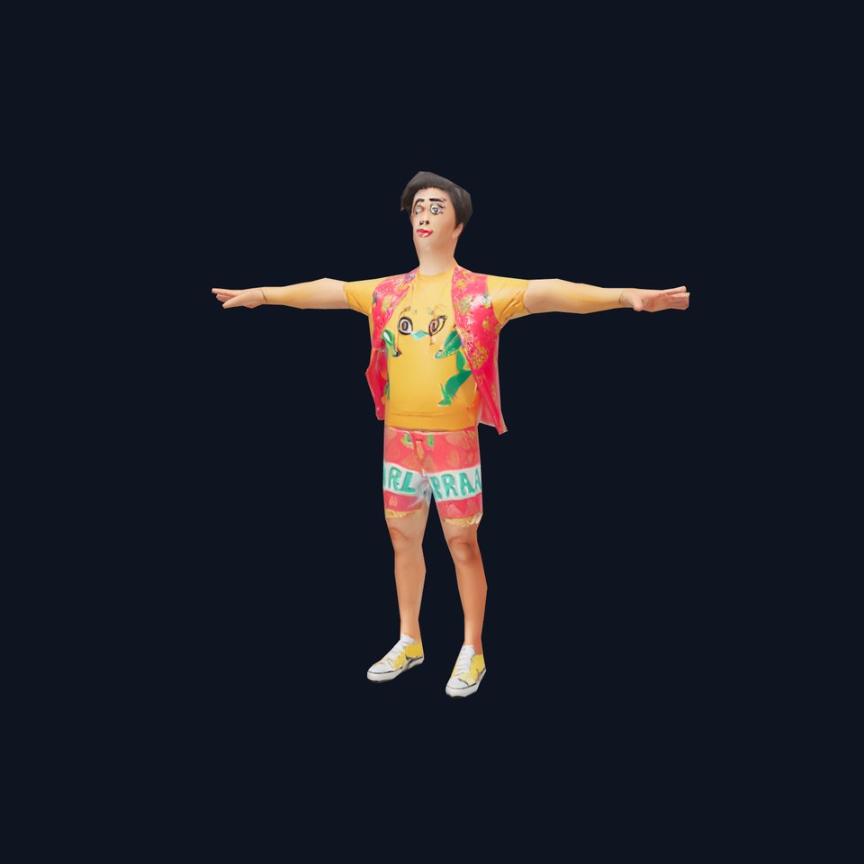 Colorful Teenager Outfit model pack