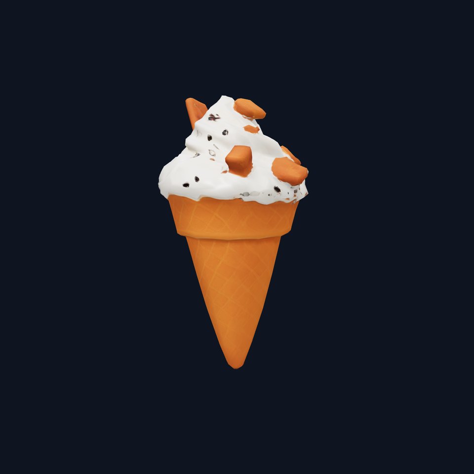 Vanilla Cone Delight model pack