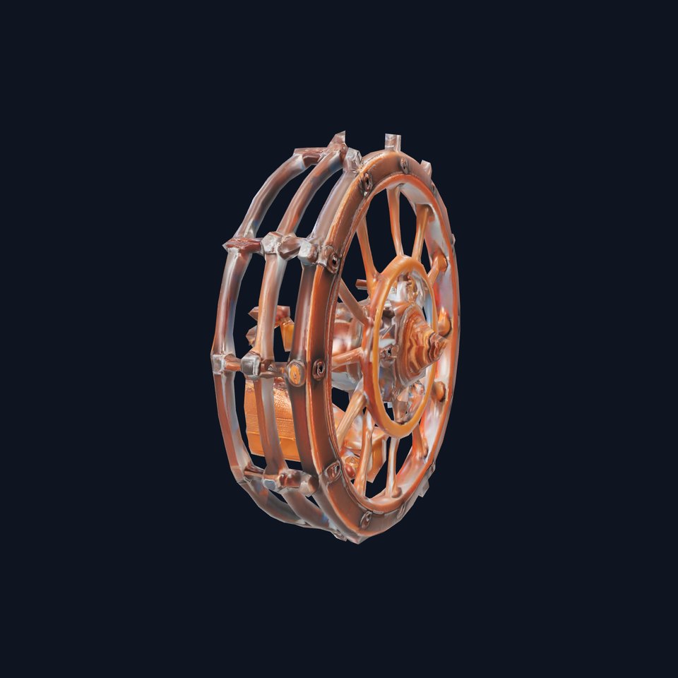 Steampunk Gear Wheel model pack
