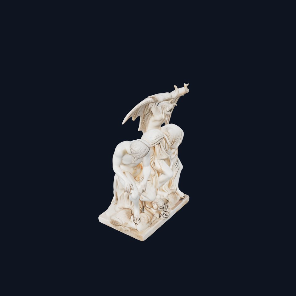 Gothic Sculpture model pack