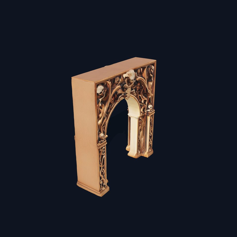 Ornate Gothic Archway model pack