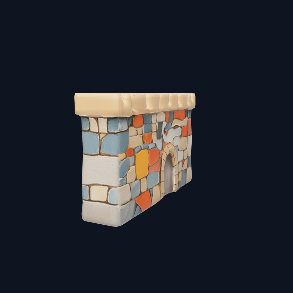 Rustic Stone Castle model pack