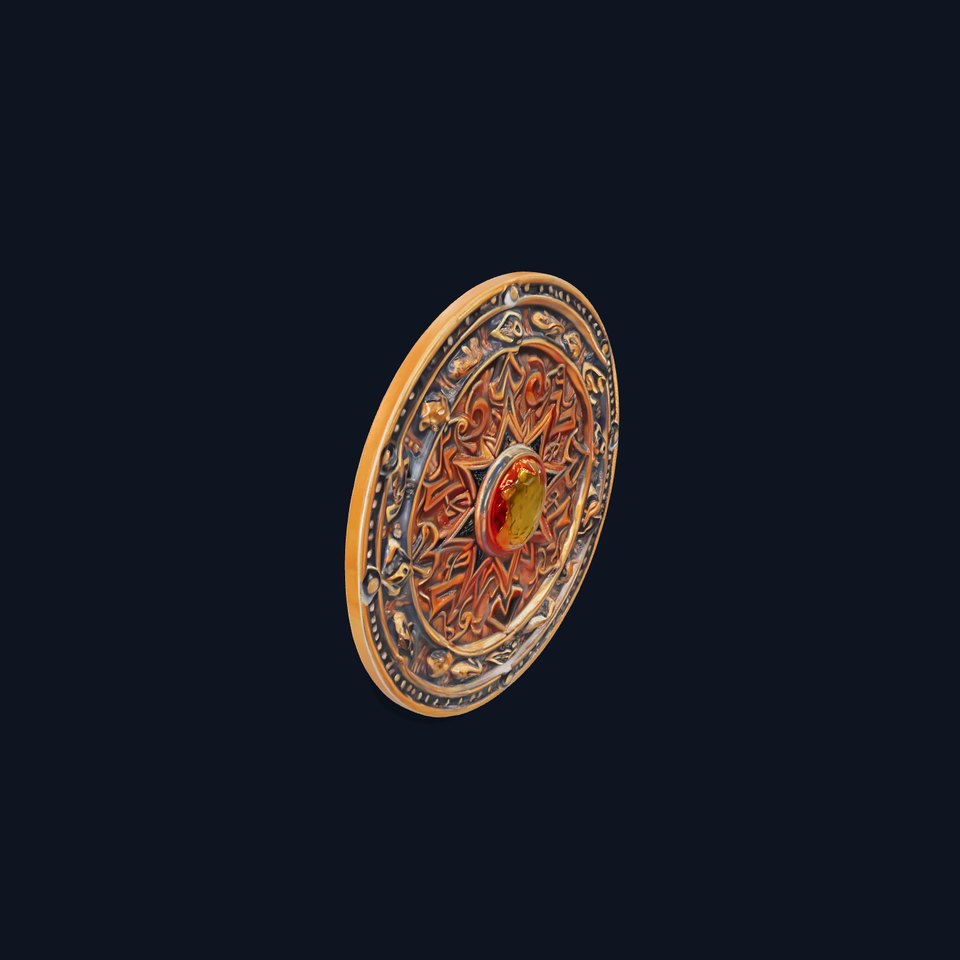 Ornate Sun Shield model pack