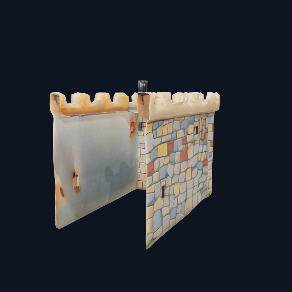 Stone Fortress Tower model pack