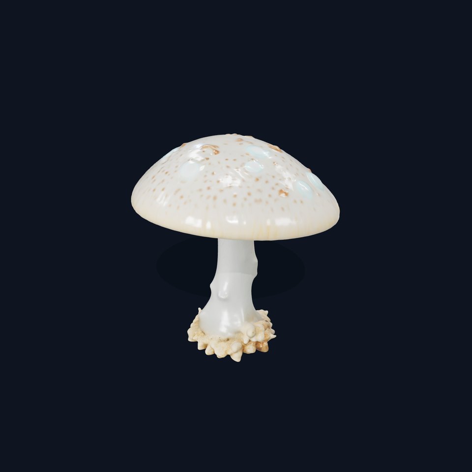 Glowing Mushroom model pack