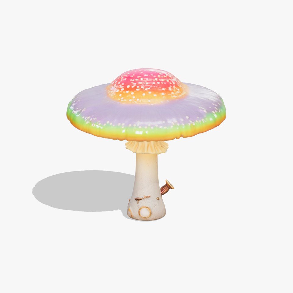 Vibrant Fantasy Mushroom model pack