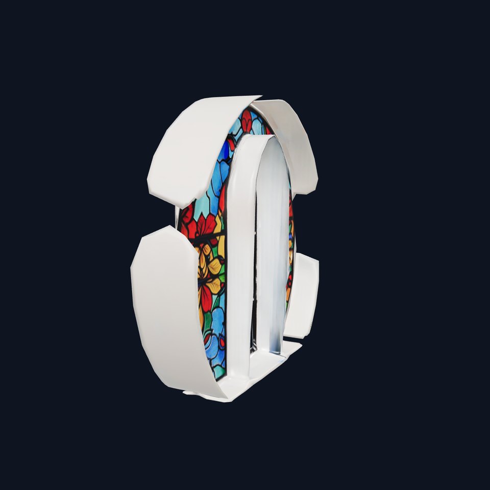 Colorful Stained Glass model pack