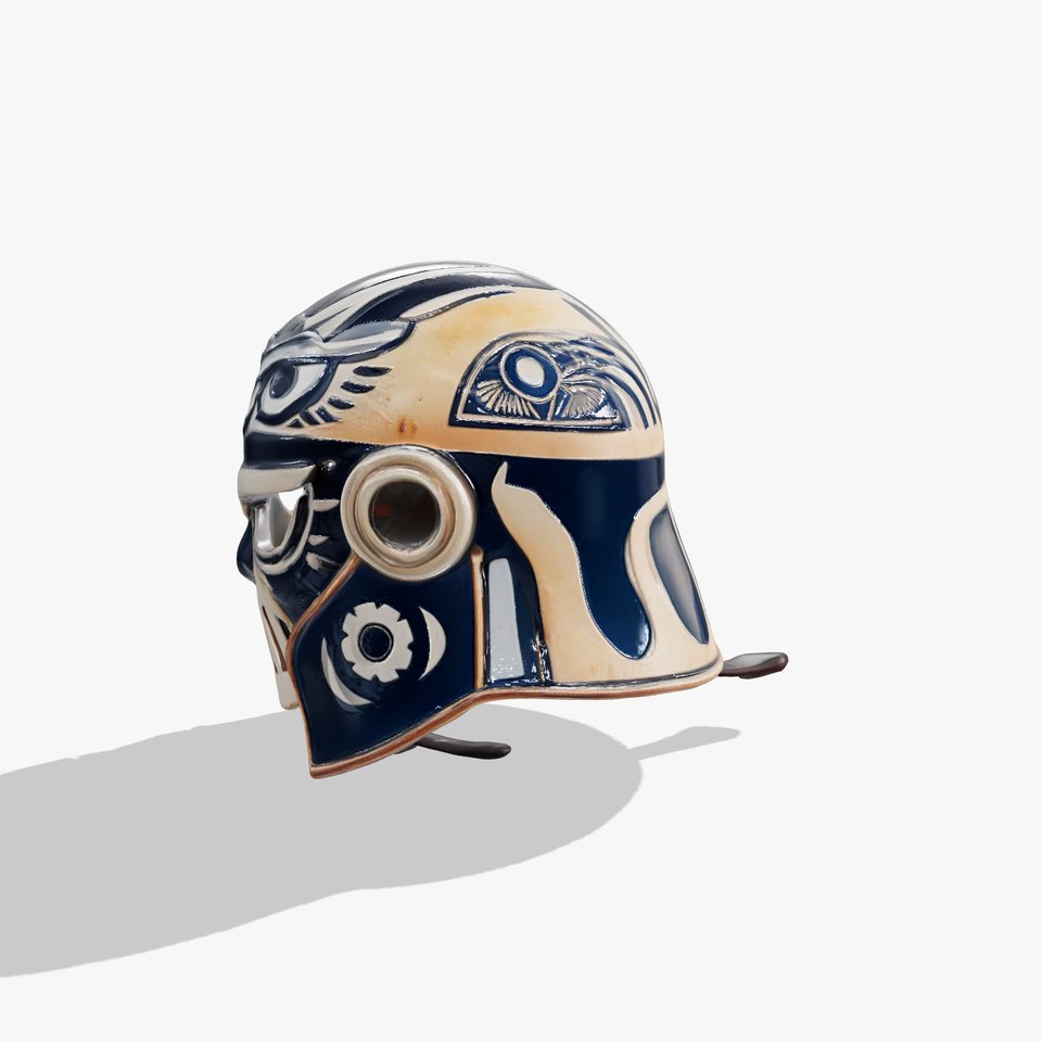 Viking Warrior Helmet model pack viewer poster