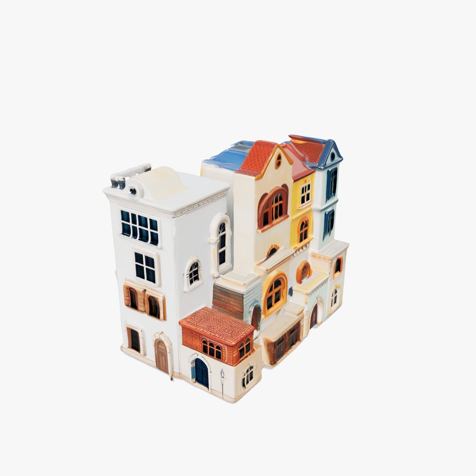 Charming Townhouse Faade model pack