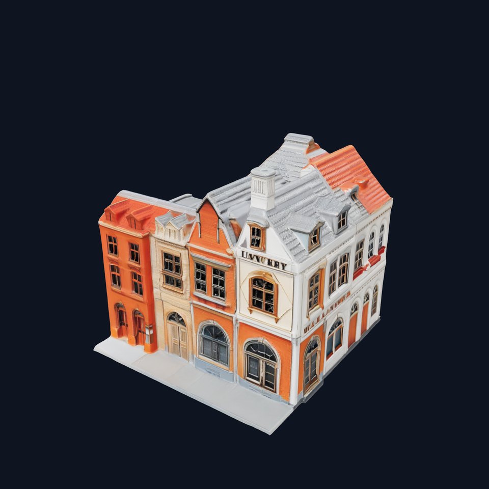 Vintage Brick House model pack