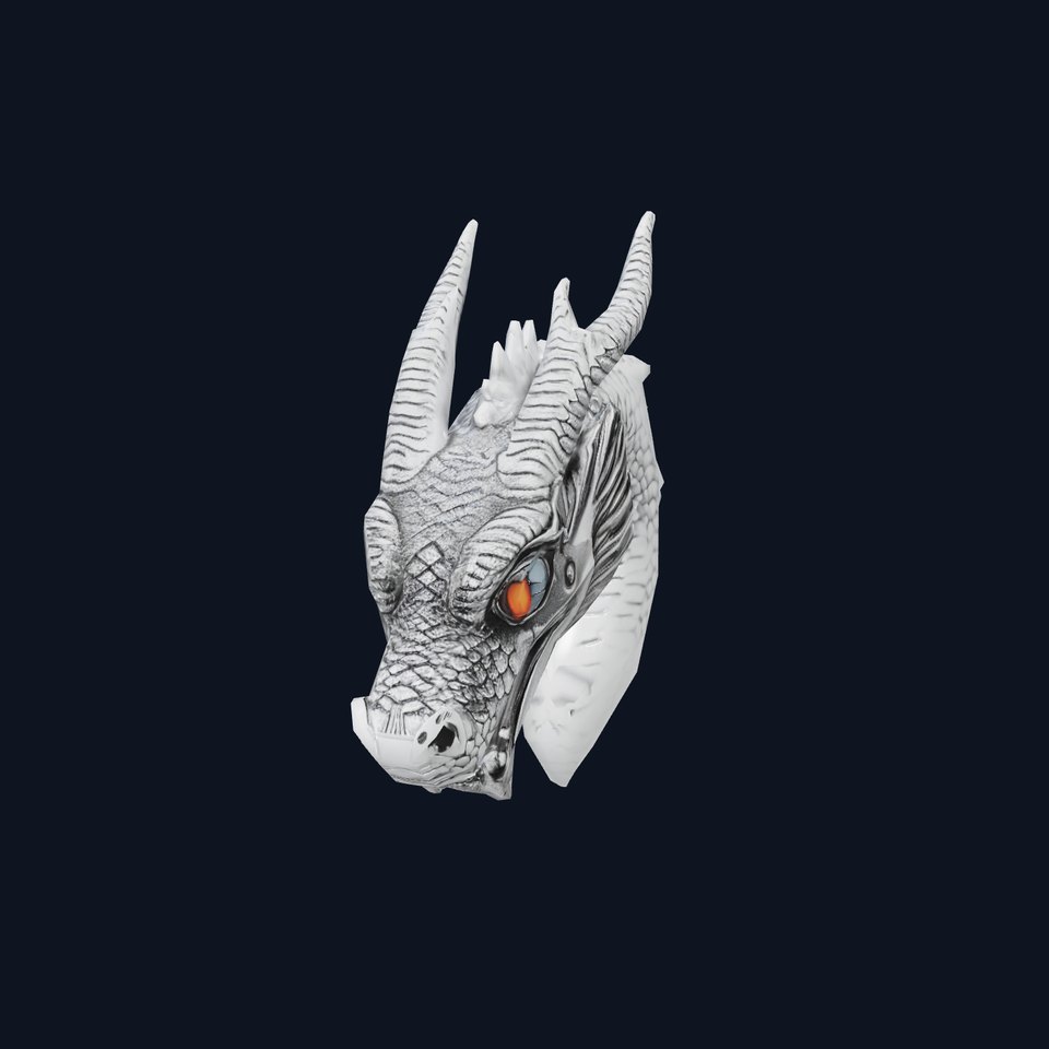 Silver Dragon Sculpt model pack