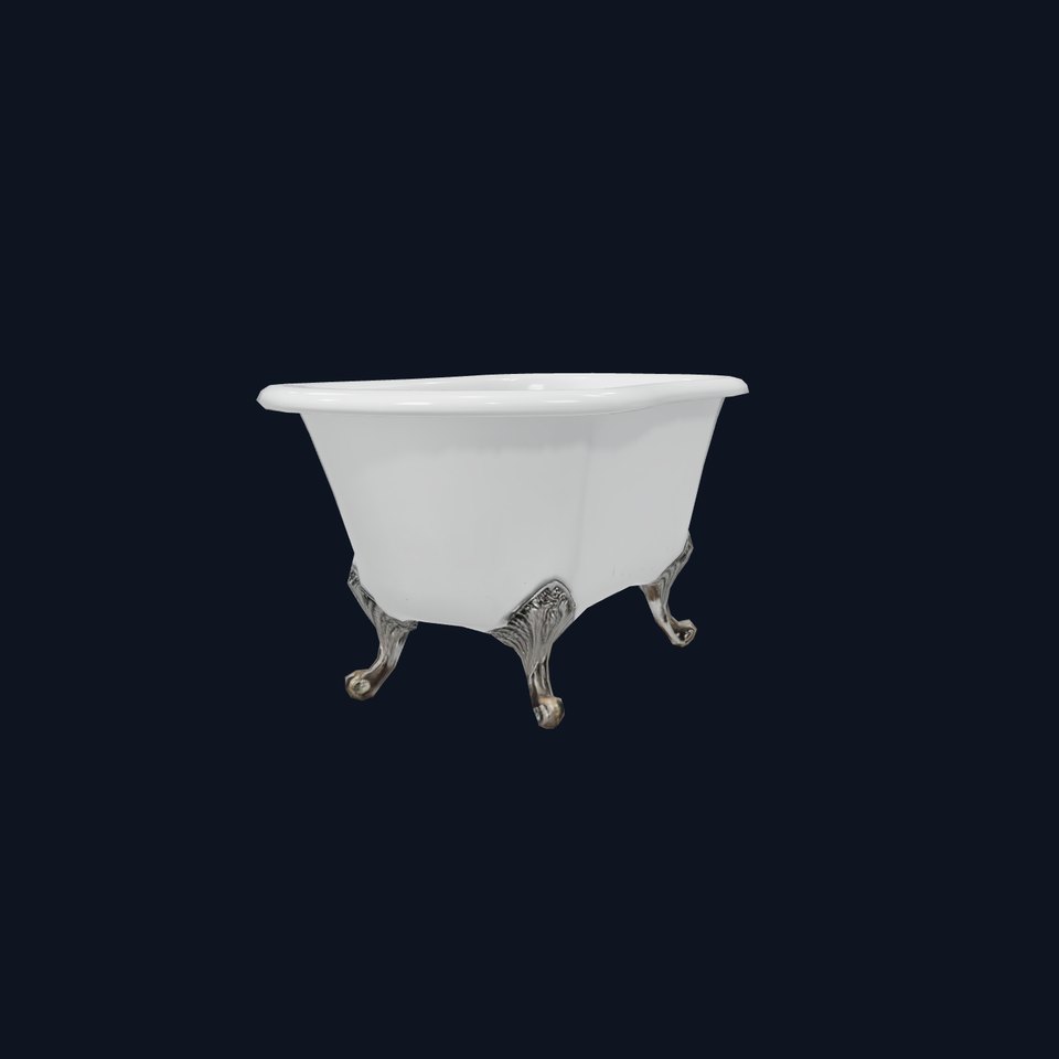 Elegant Clawfoot Bathtub model pack
