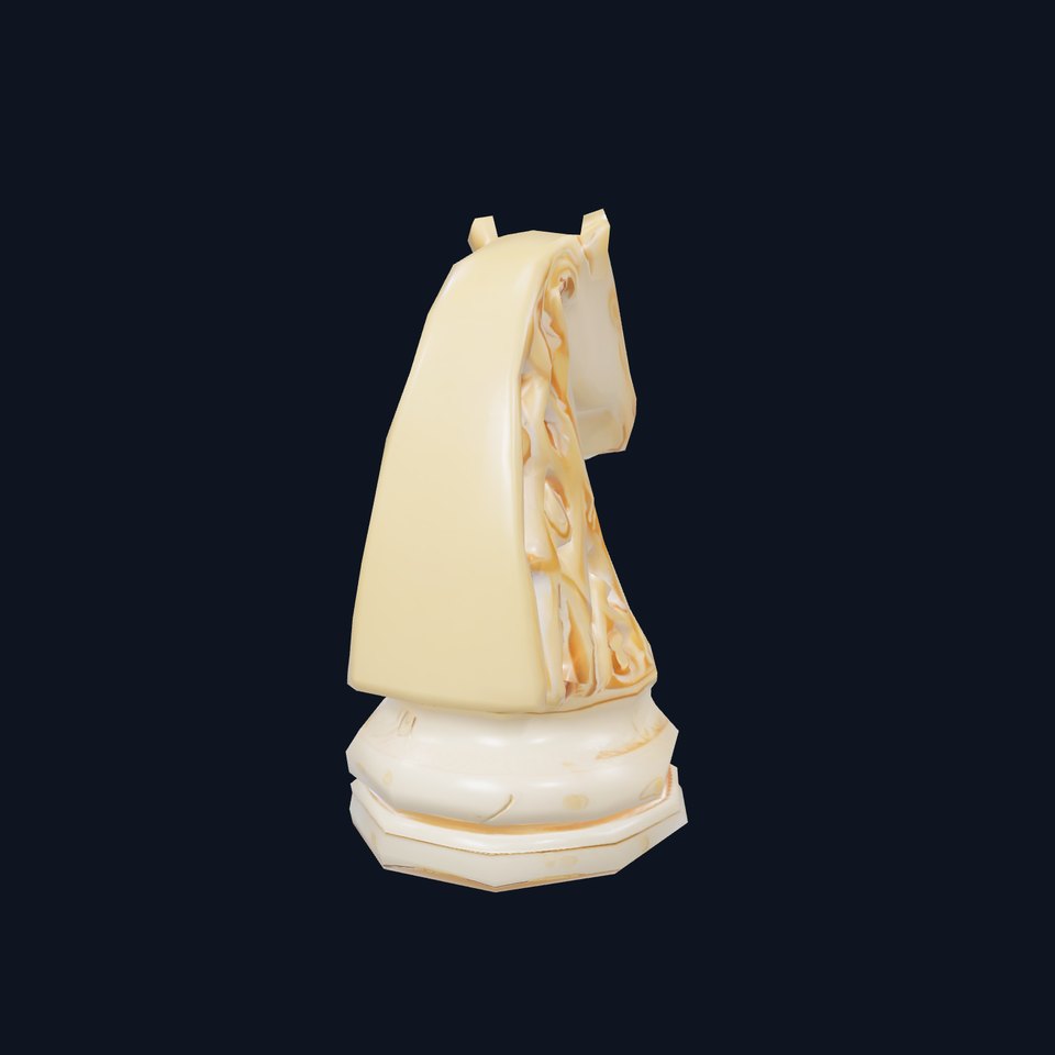 Elegant Ivory Knight model pack