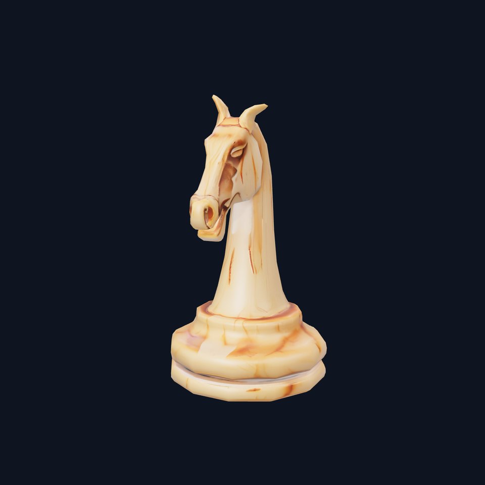 Elegant Ivory Knight model pack