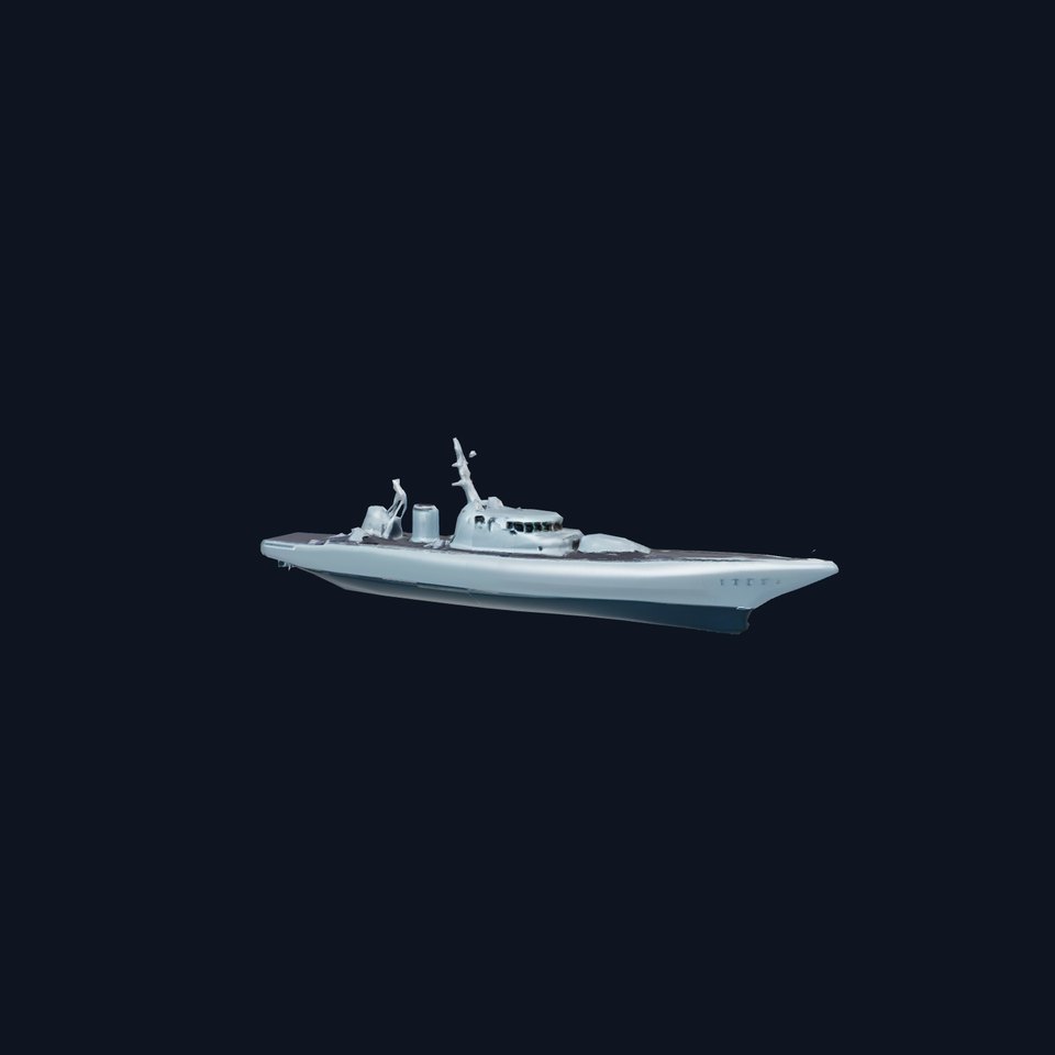 Sleek Battleship model pack