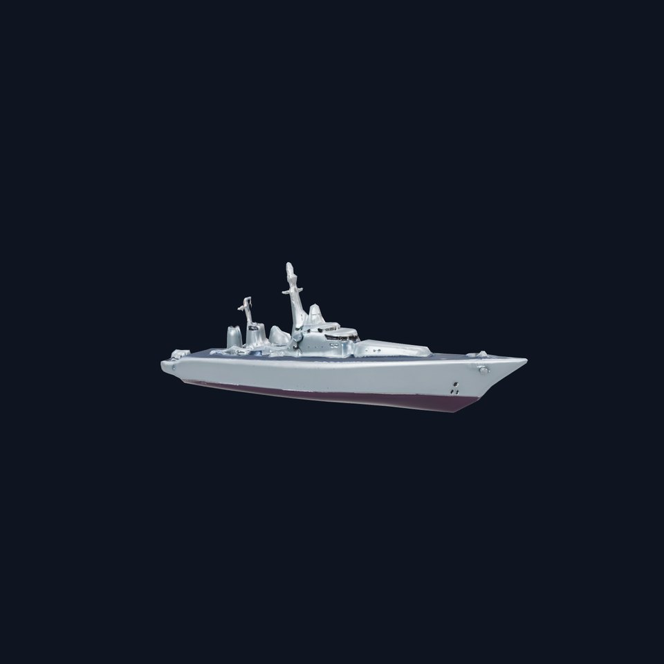 Navy Frigate Warship model pack