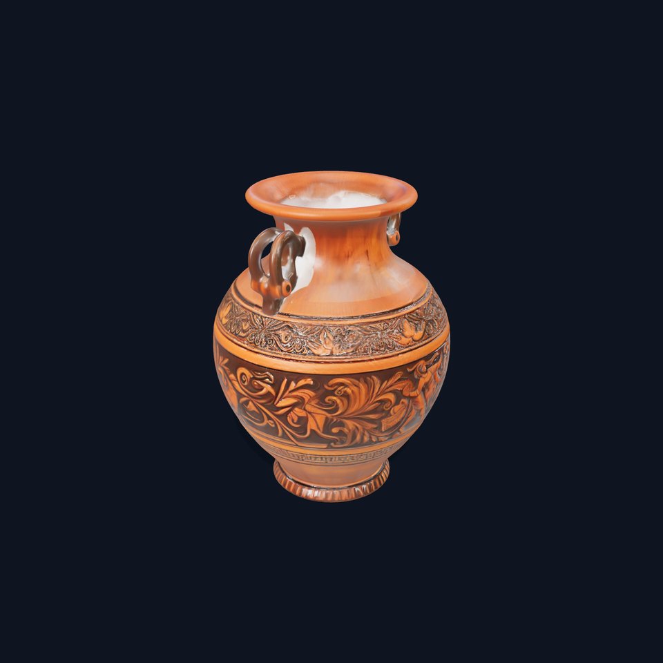 Greek Ornate Vase model pack
