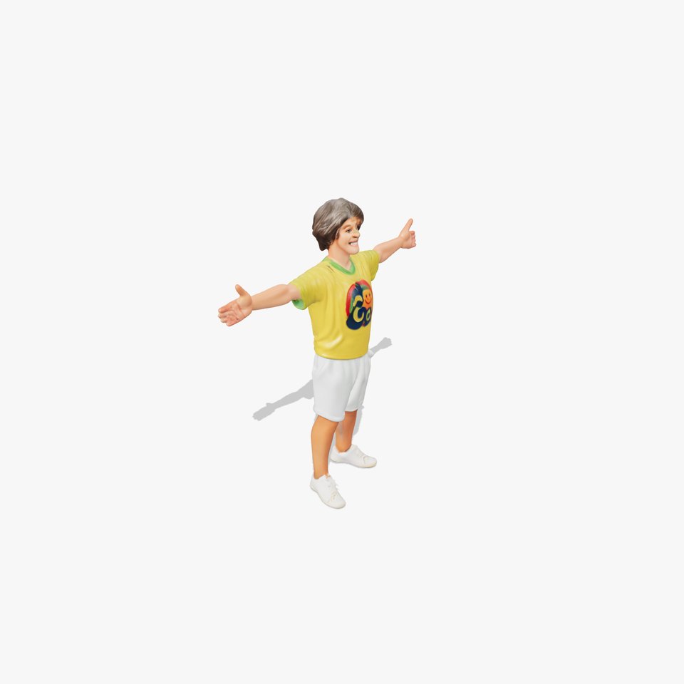 Joyful Yellow Shirt Model Pack viewer poster