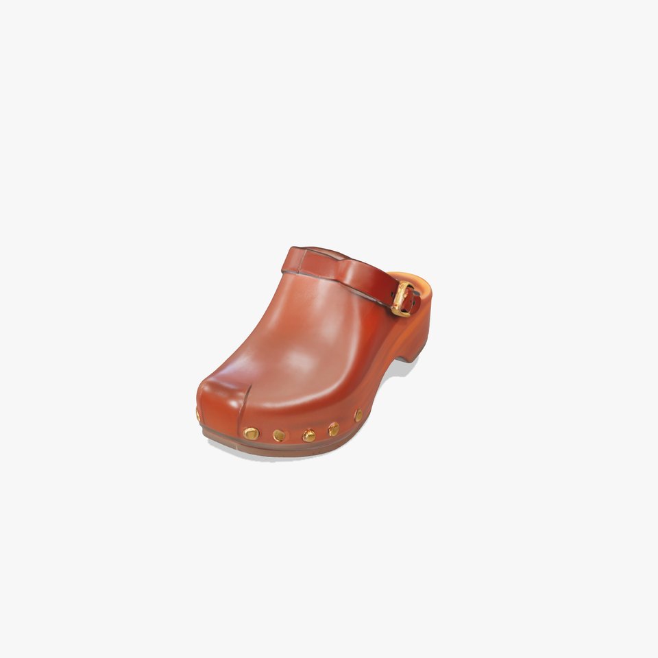 Classic Brown Clog model pack