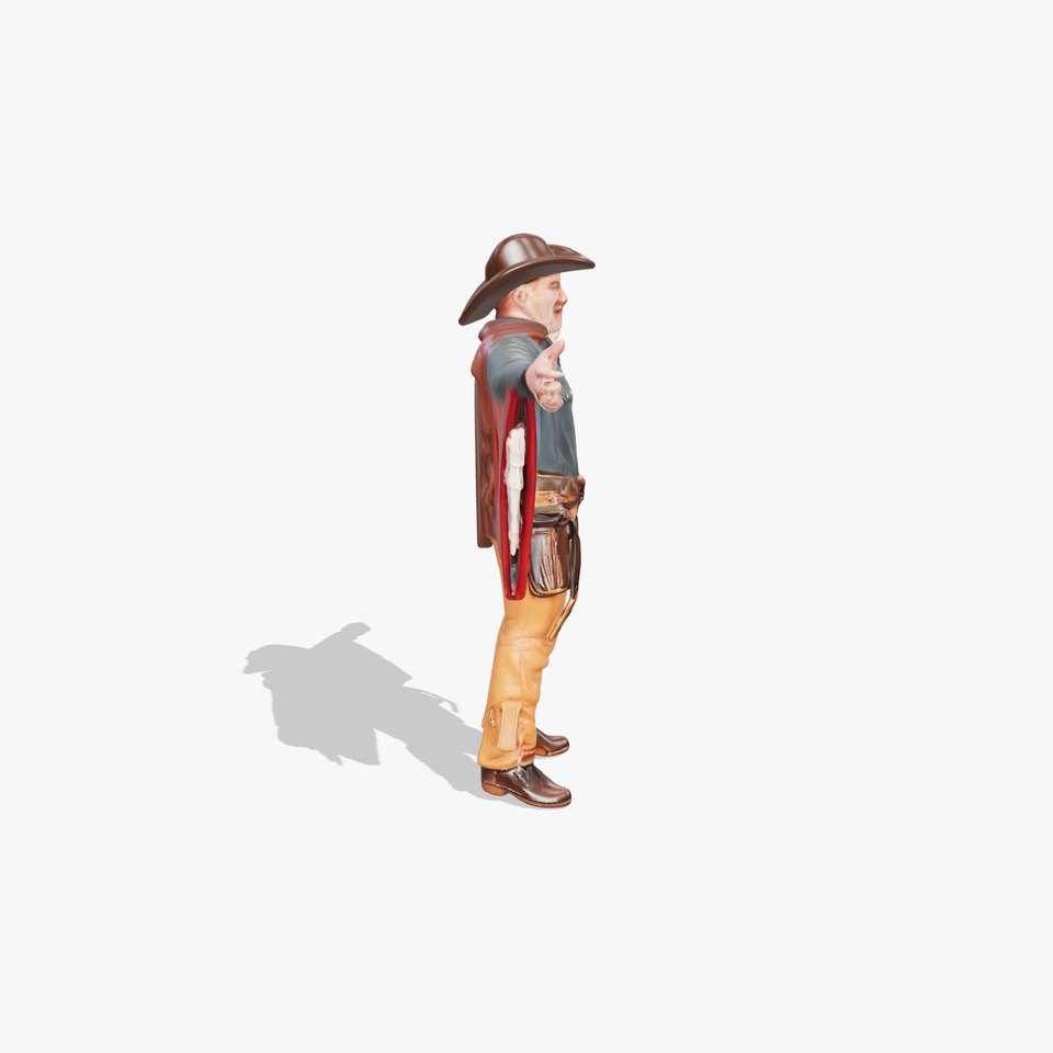 Western Cowboy Attire model pack