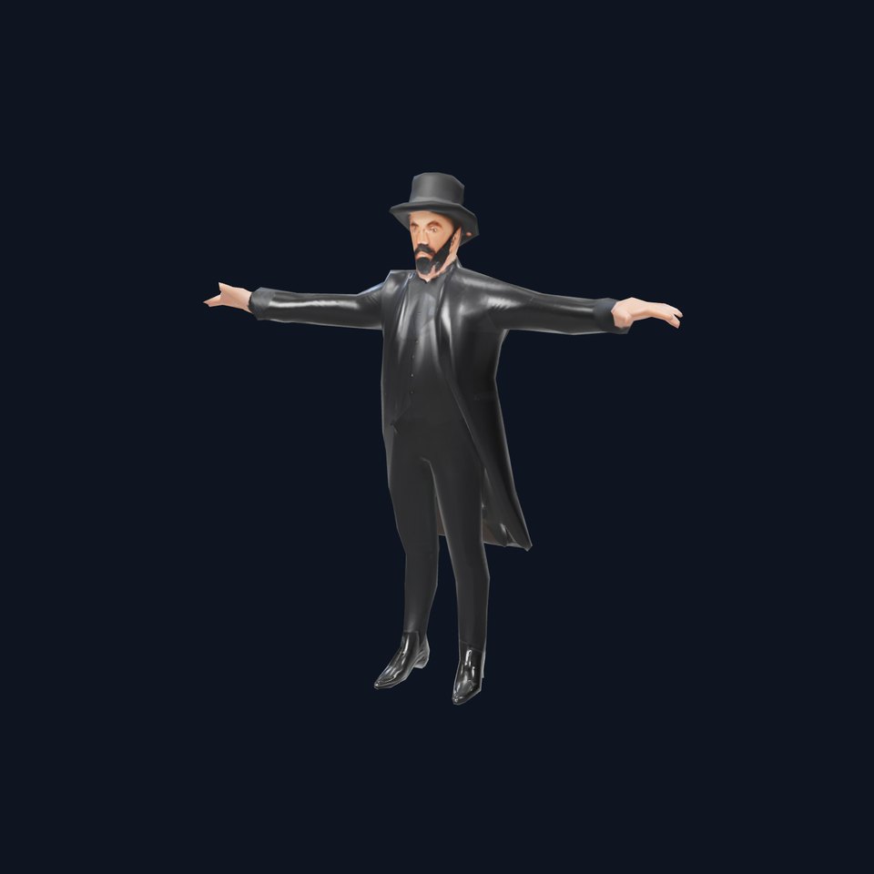 Elegant Victorian Gentleman model pack