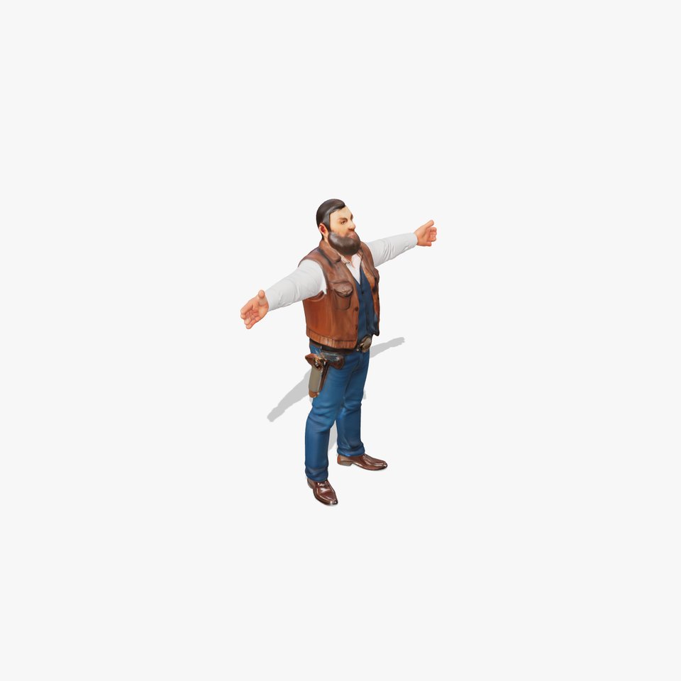 Cowboy Adventurer model pack
