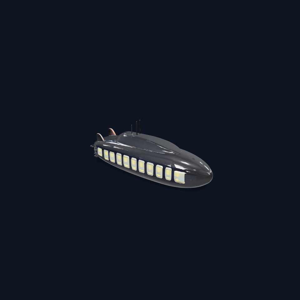 Black Submarine model pack