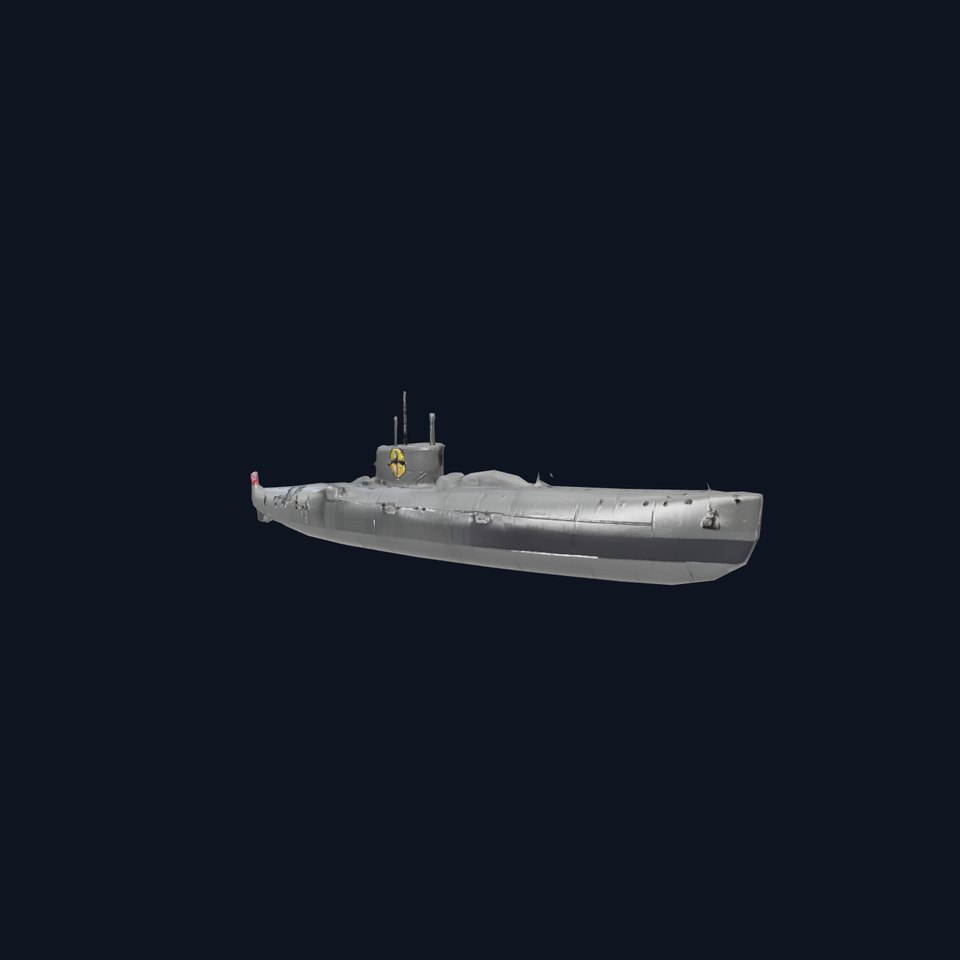 Navy Submarine Gray model pack