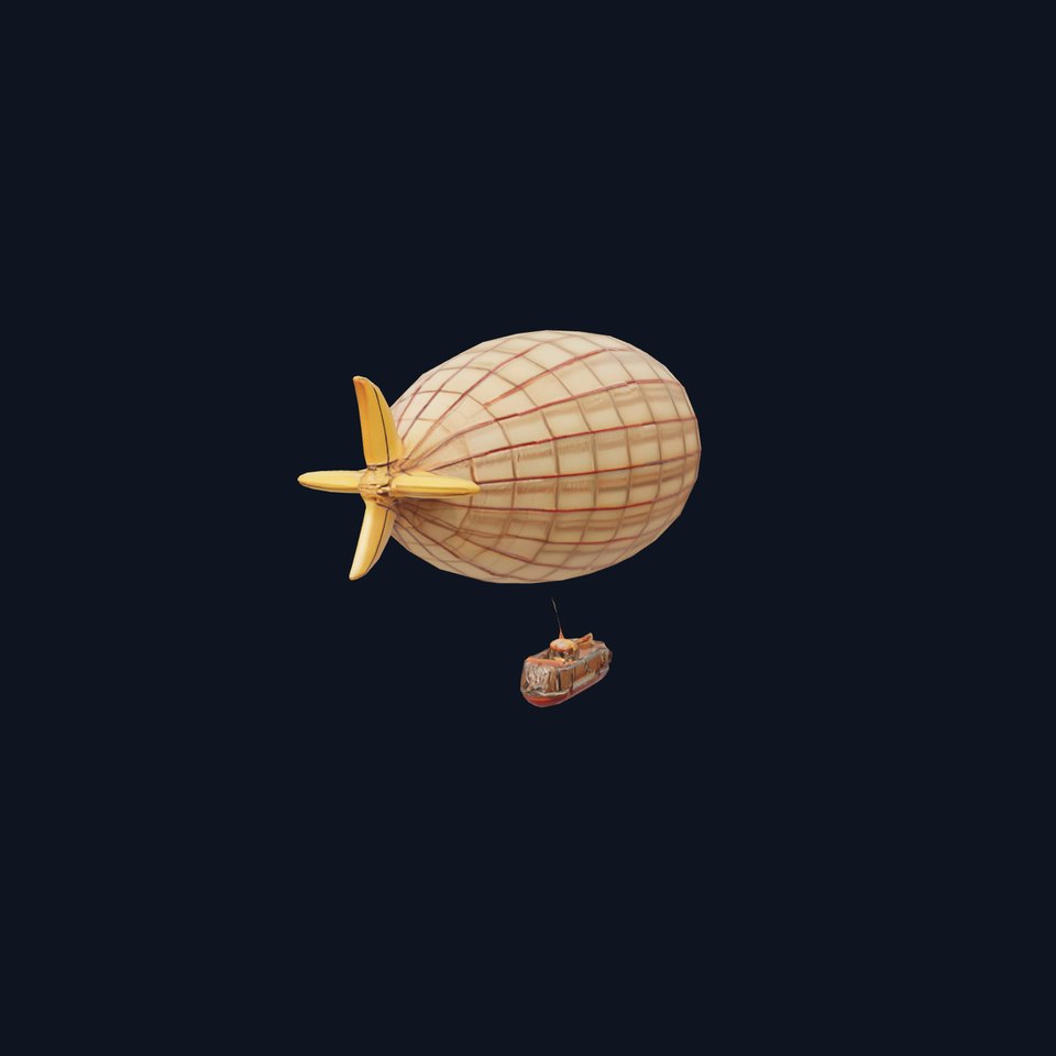 Vintage Zeppelin model pack