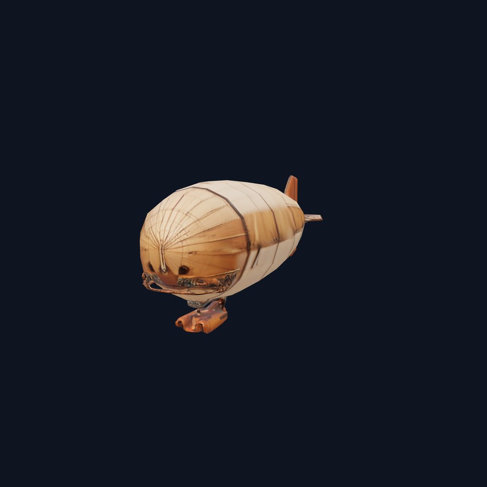 Vintage Airship model pack