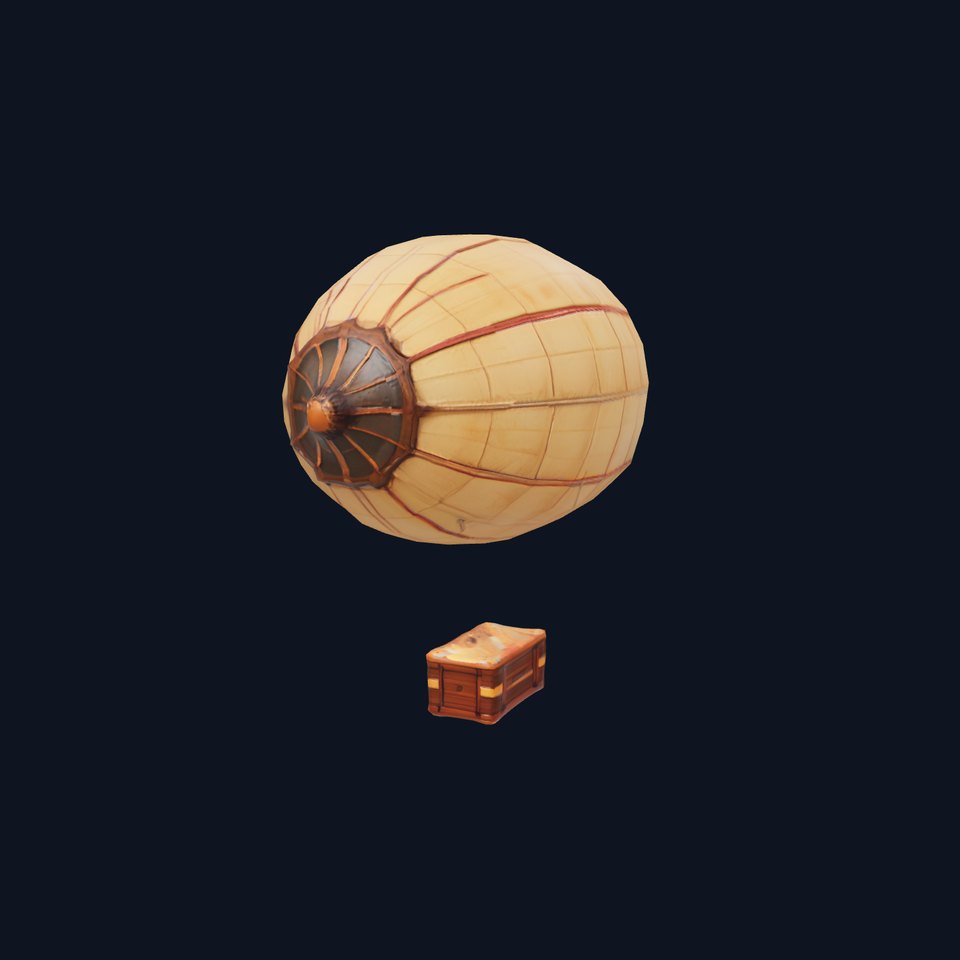 Vintage Airship model pack