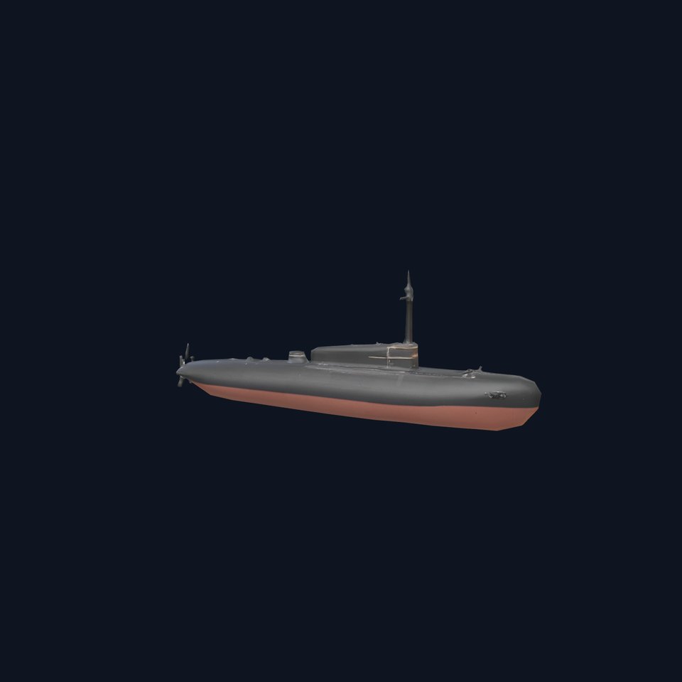 Sleek Submarine model pack
