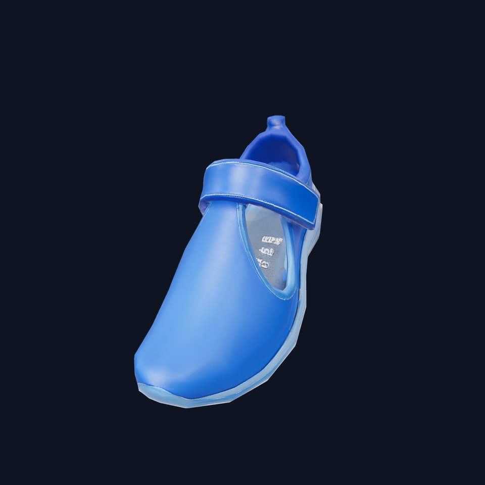 Blue Casual Sneaker model pack